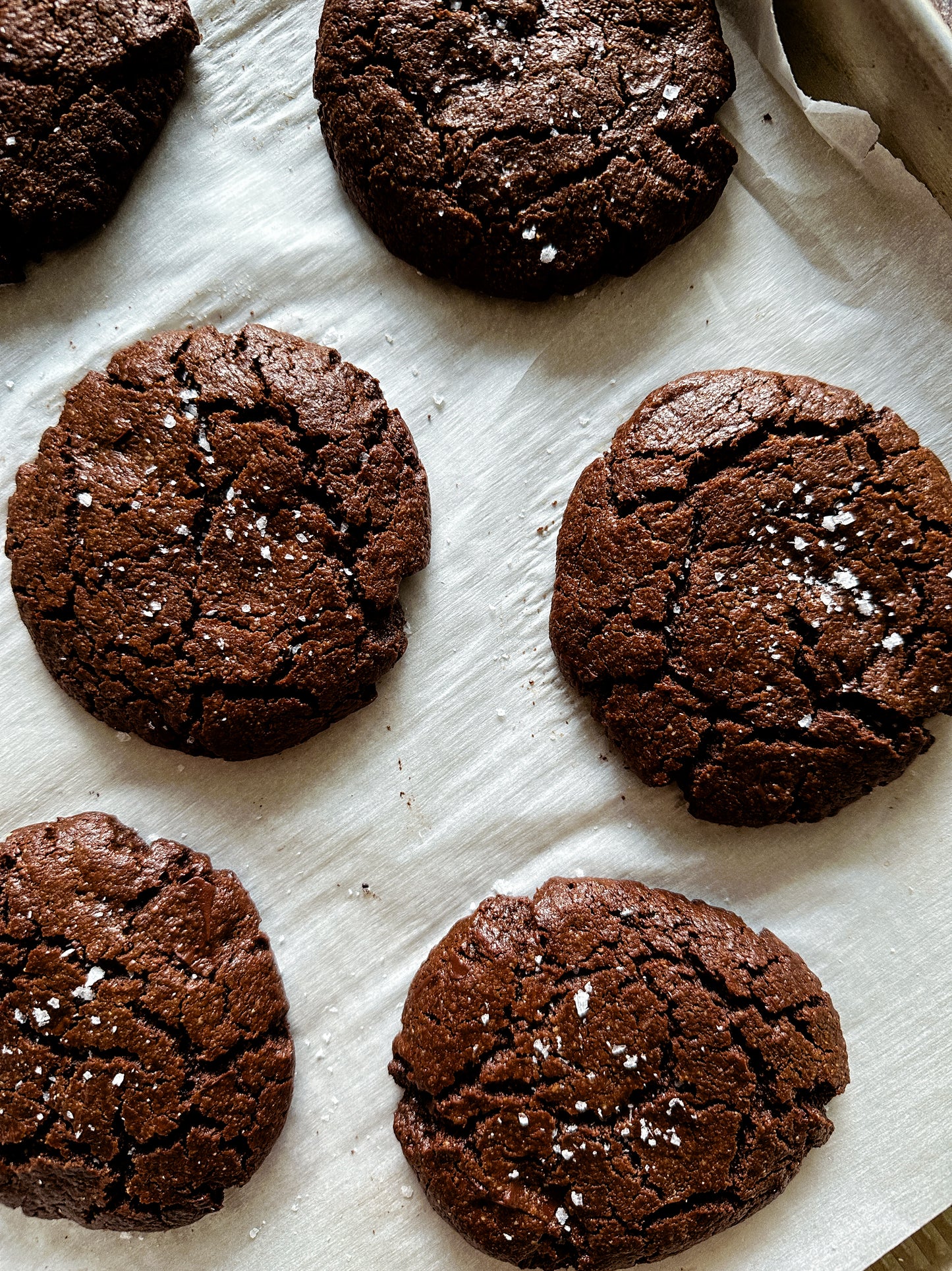 Double Chocolate Chunk Cookies