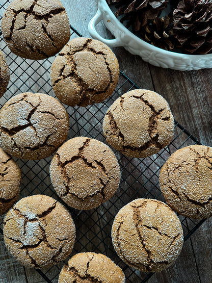 Ginger Molasses Cookies